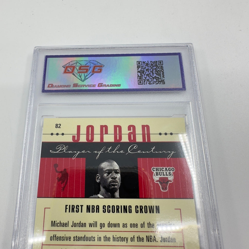 1999 Upper Deck Century Legends #82 Player Of The Century Michael Jordan MINT 9