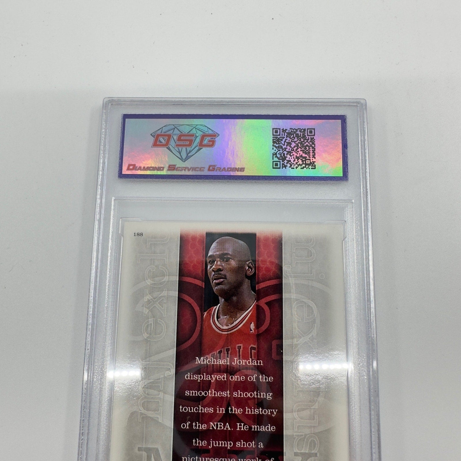 1999-00 Upper Deck MVP #188 MJ Exclusives Michael Jordan Chicago Bulls - Graded