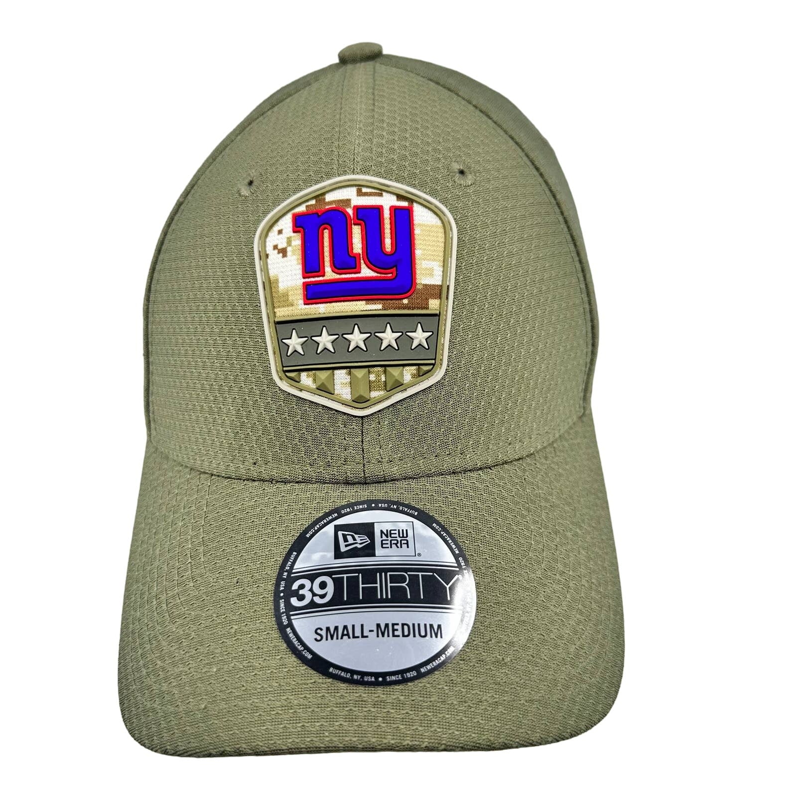 New Era Men's Flex Hat New York Jets Salute to Service 39Thirty Fitted Green S/M
