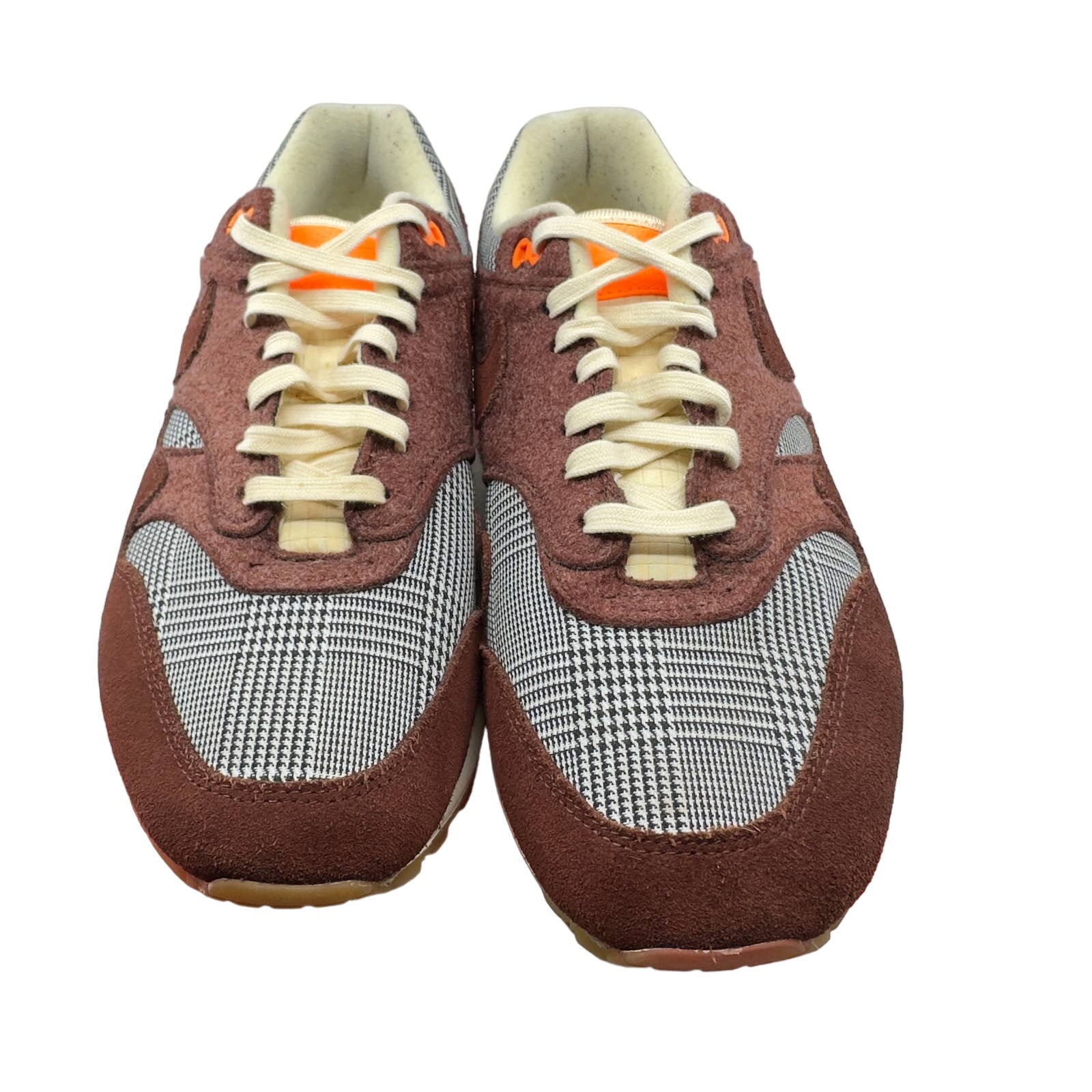 Nike CT1207-200 Air Max 1 Houndstooth 2019 Low Top Sneakers Bronze Eclipse 9