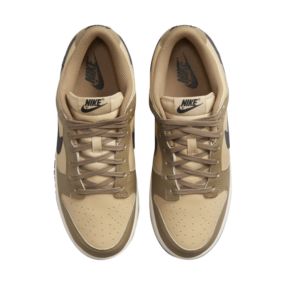 Nike Womens Dunk Low Dark Driftwood Sneaker Low Top Brown Black 11 DD1503-200