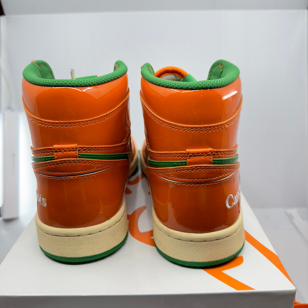 Reves Sport Paris Mens Shoes Kool Kiy '85 Hi Top Athletic Sneakers Orange 9.5