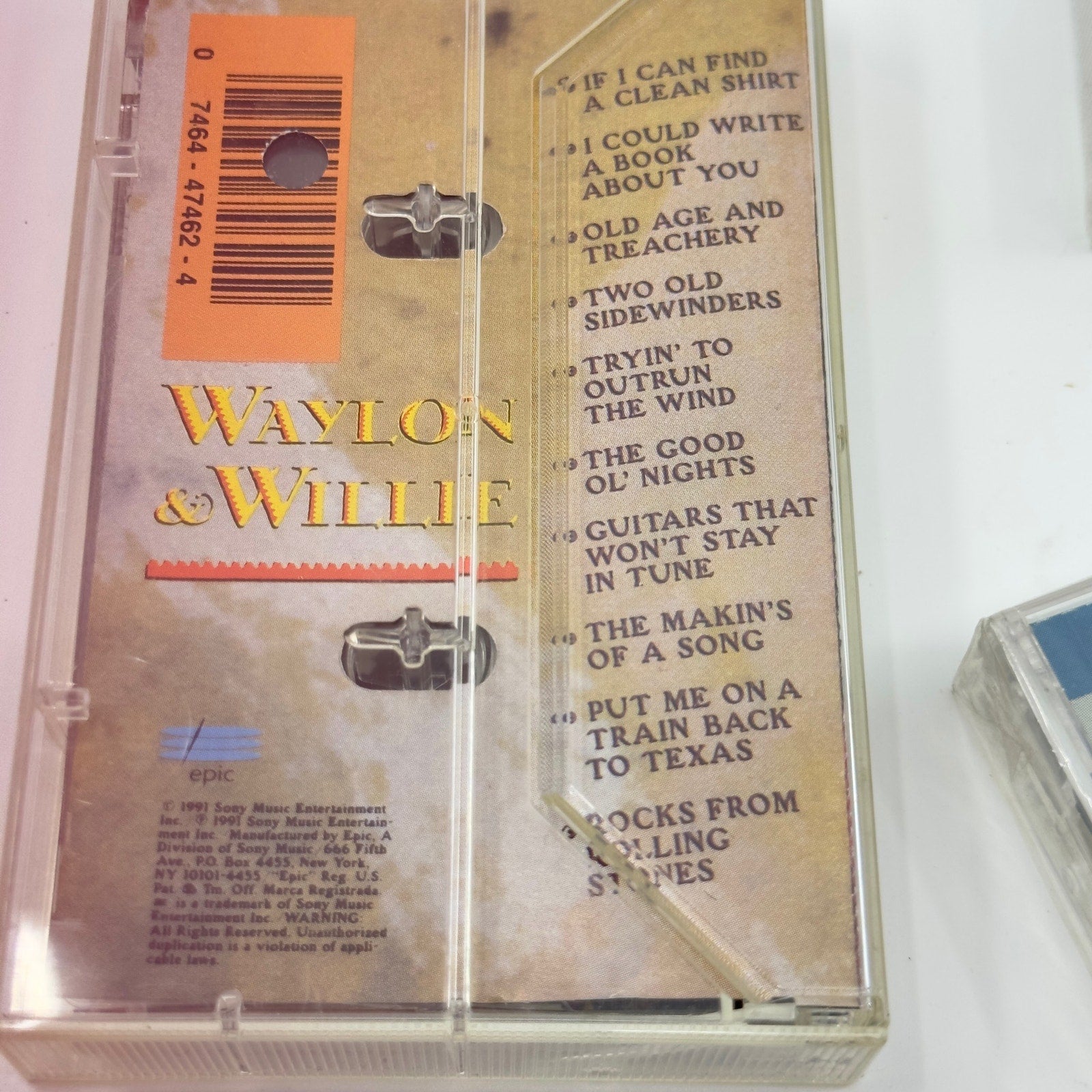Set Of 4 Cassette - Waylon & Willie, Waylon Jennings, Alan Jackson