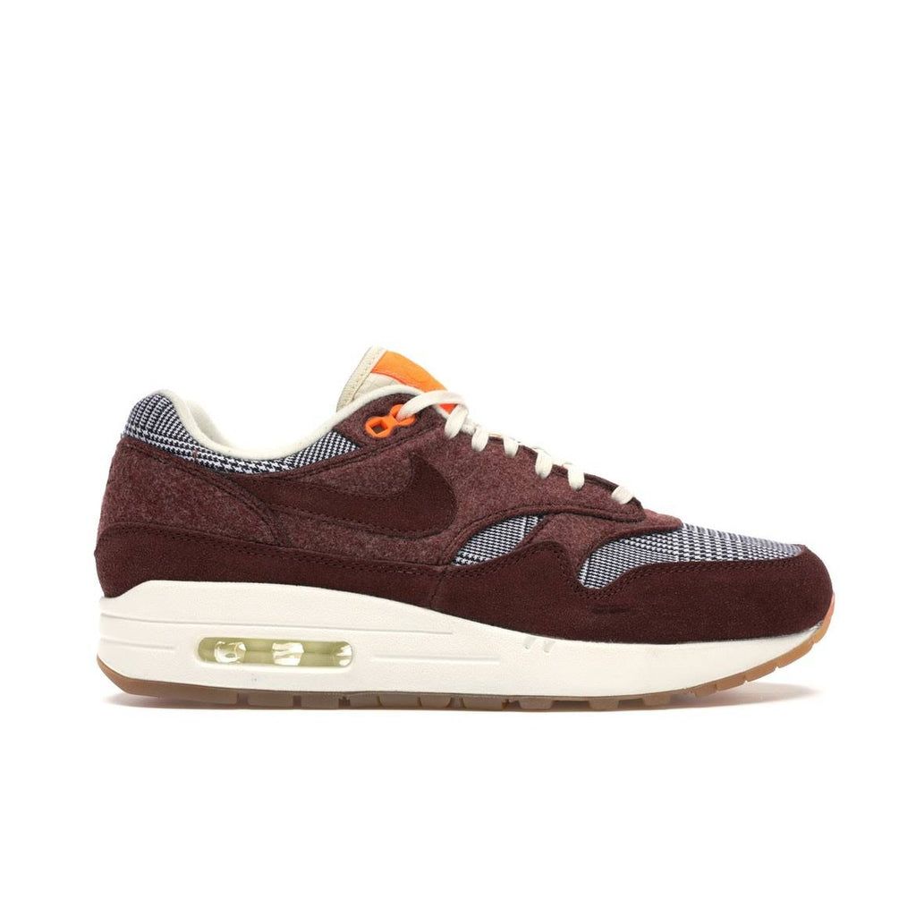 Nike CT1207-200 Air Max 1 Houndstooth 2019 Low Top Sneakers Bronze Eclipse 9
