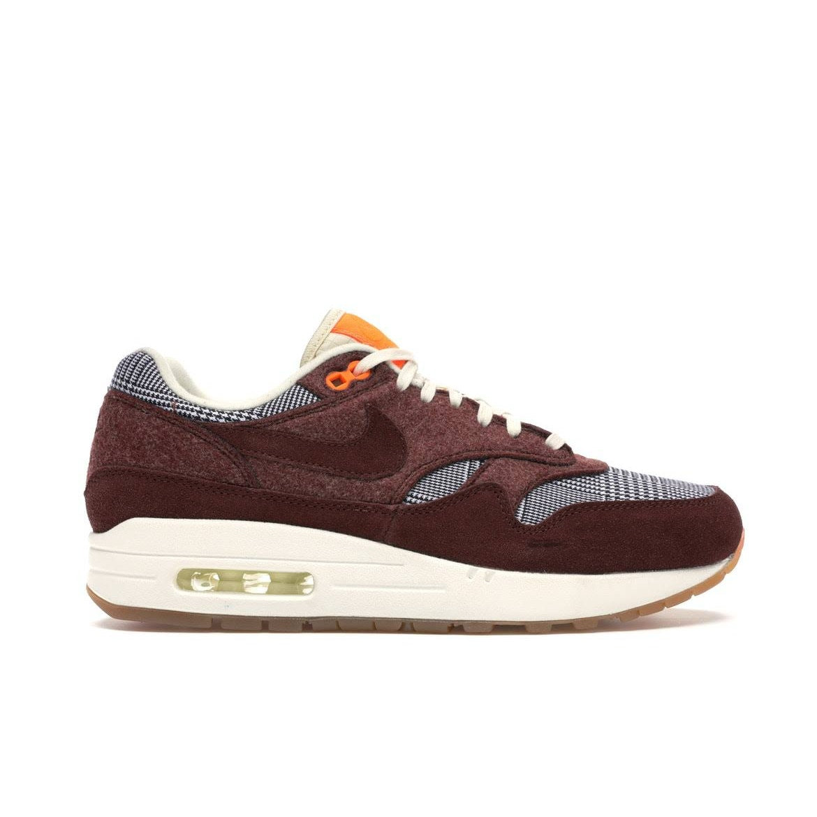 Nike CT1207-200 Air Max 1 Houndstooth 2019 Low Top Sneakers Bronze Eclipse 9
