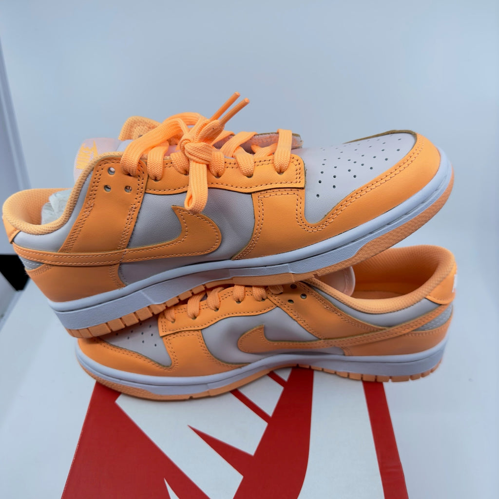 Nike Dunk Low Lace-Up Sneaker Shoes DD1503-801 Peach Cream Womens Size 8.5