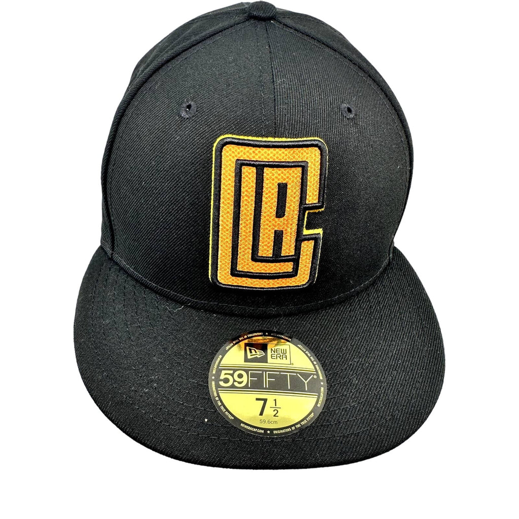 New Era Mens Hat 59Fifty Los Angeles Clippers NBA Fitted Black 7 1/2