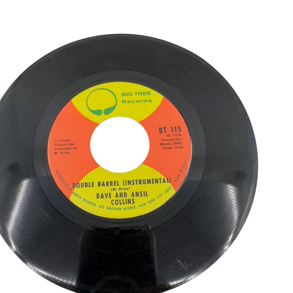 Dave And Ansil Collins Double Barrel (Instrumental) Vinyl Record Album