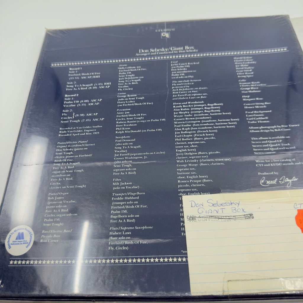 Don Sebesky Giant Box Vinyl Record Album New - LP, Vinyl Records