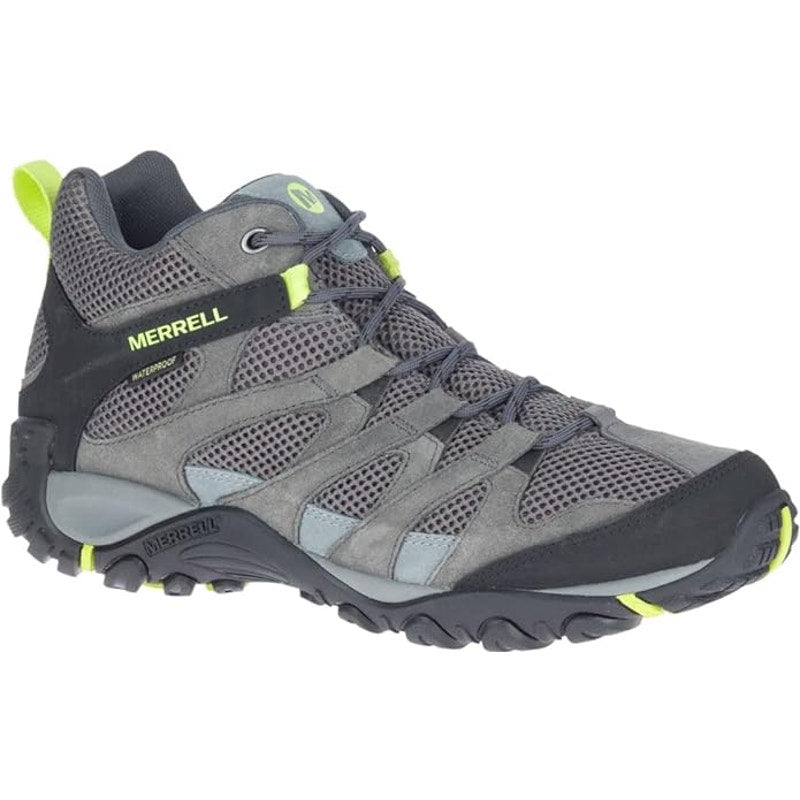 Merrell Alverstone Men’s Hiking Athletic Sneaker Shoes Gray/Green Size 8.5W