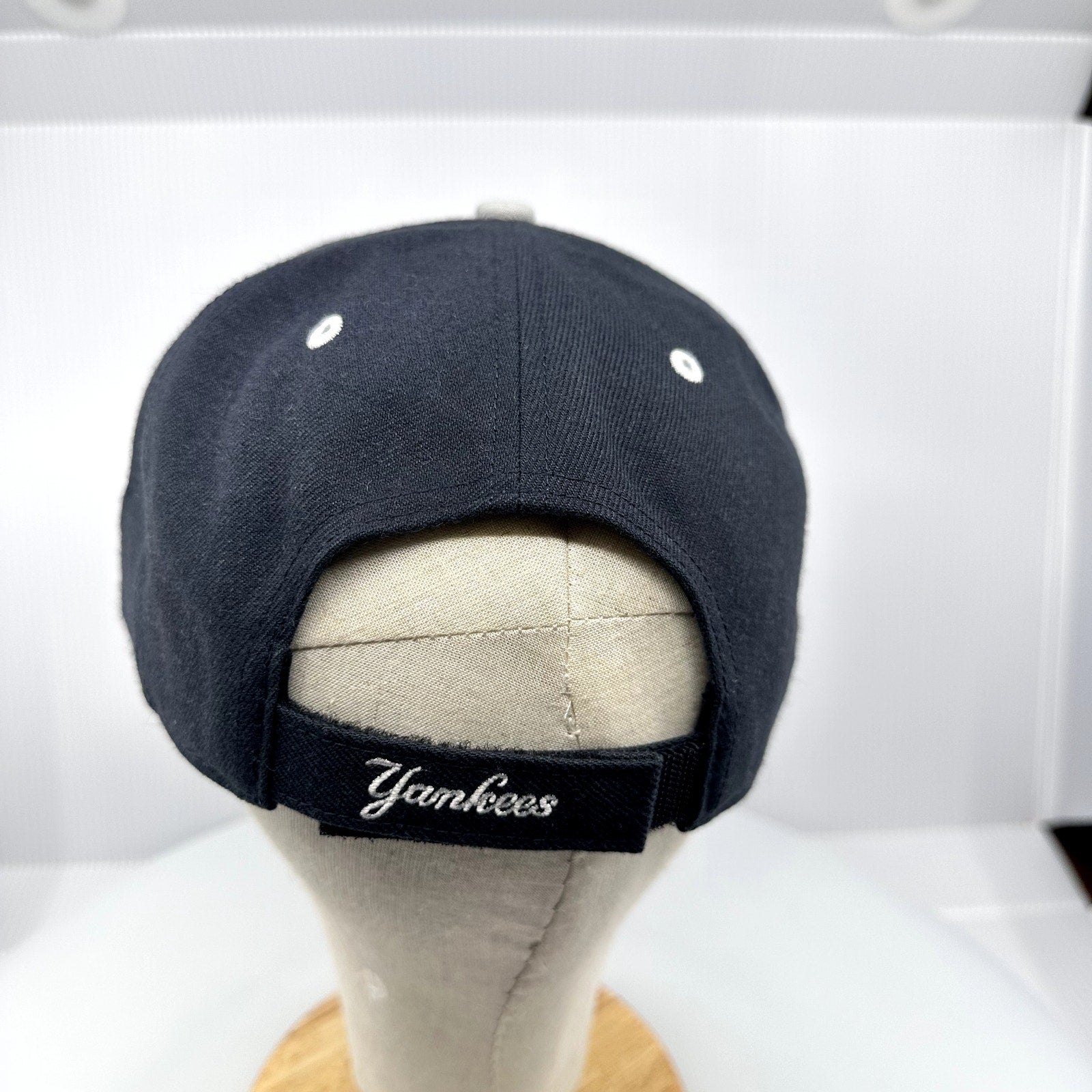 '47 Brand Mens New York Yankees Throwback MLB Adjustable Hat Navy White One Size