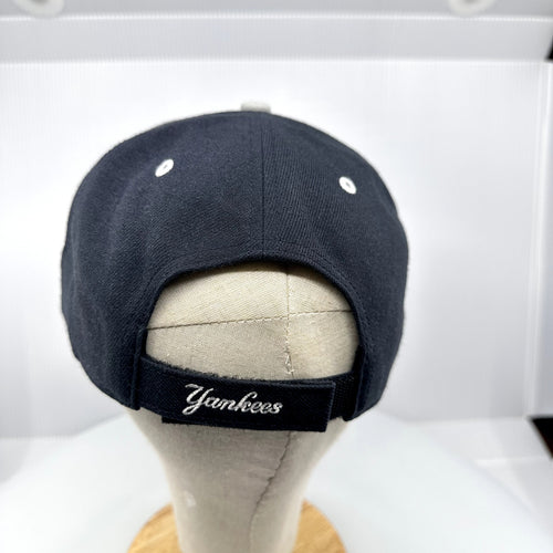 '47 Brand Mens New York Yankees Throwback MLB Adjustable Hat Navy White One Size
