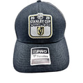 Fanatics Mens Cap Vegas Golden Knights Locker Room Stanley Cup Champions Gray OS