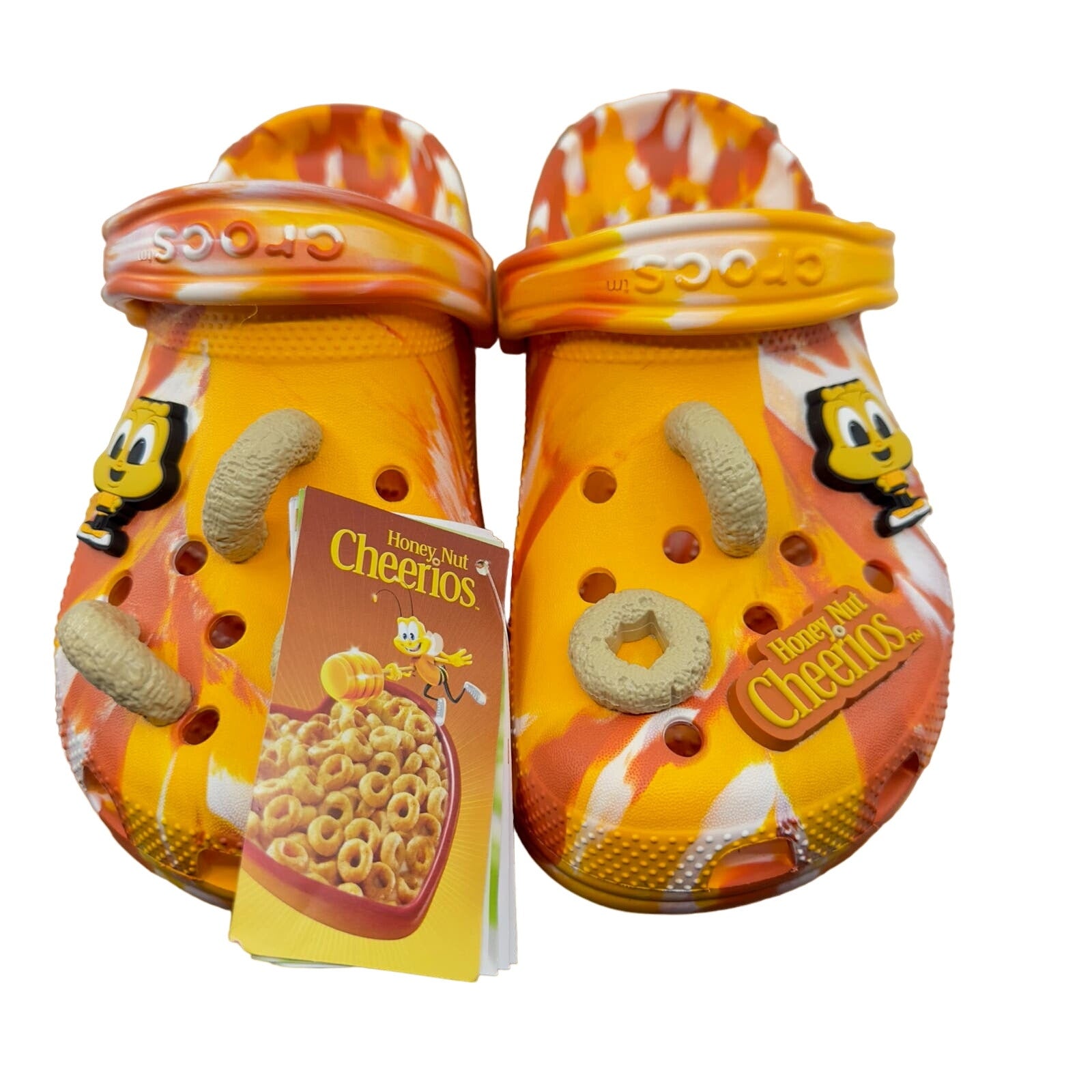 Crocs Classic Clog Honey Nut Cheerios 'Orange Yellow' 207929-846 Size J6