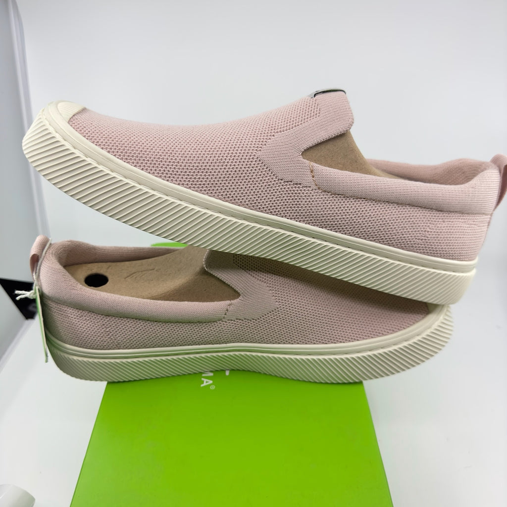 Cariuma Unisex Ibi Slip-On Casual Sneaker Shoes Round Toe Rose Knit Size 10/11.5