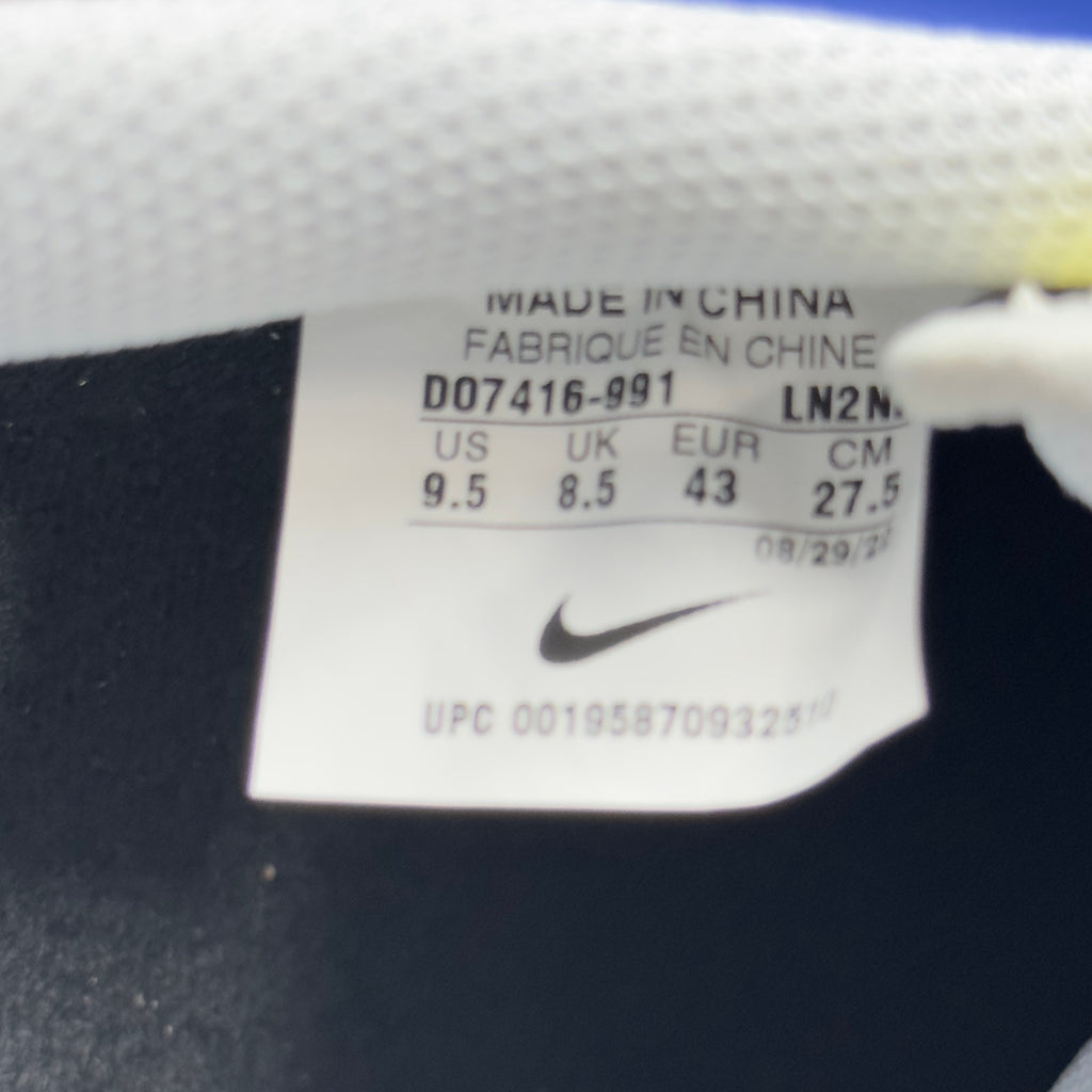 Nike by Kirk Shoes Dunk Low Custom Sneakers D07416-991 Blue/Yellow Size 9.5