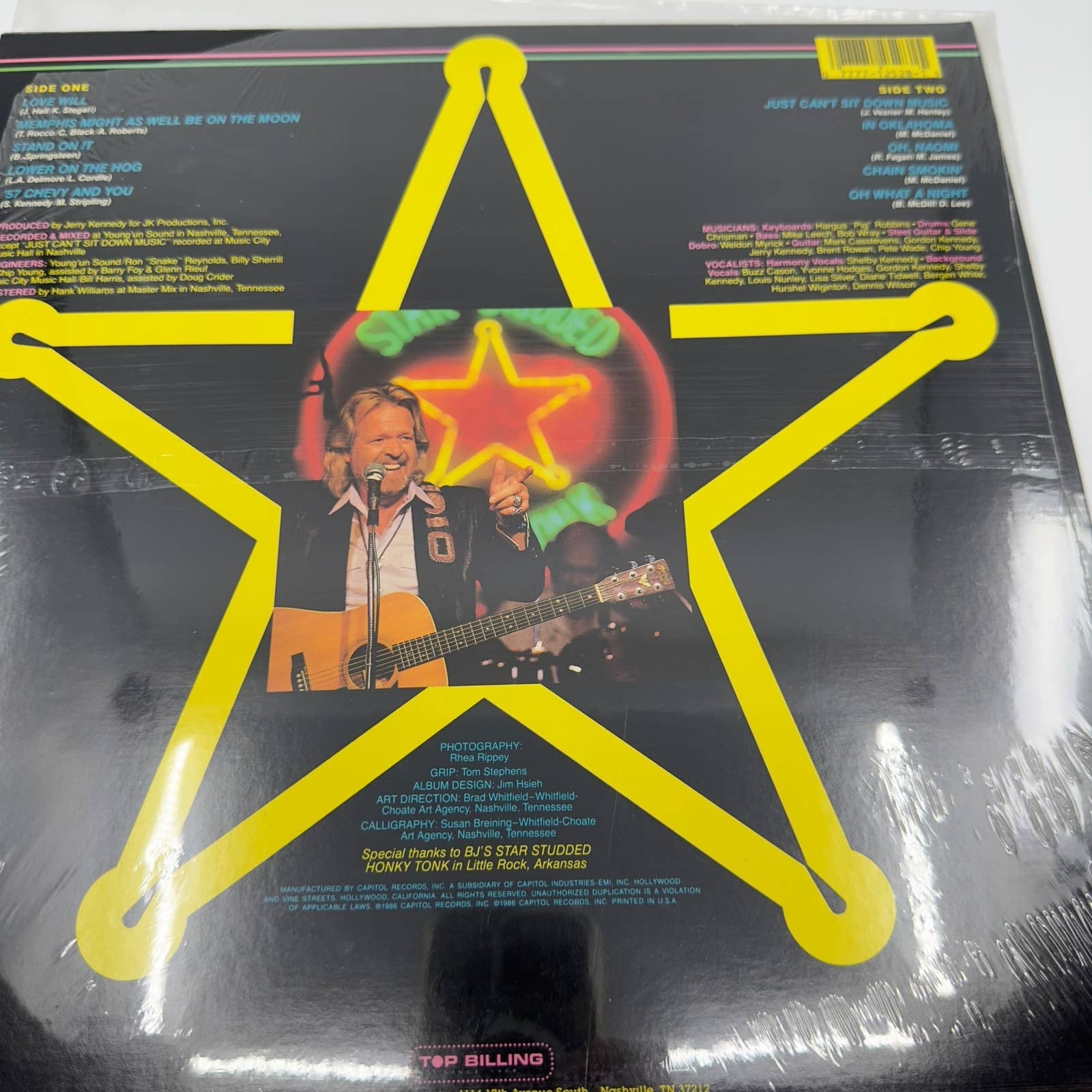 Capitol Records Mel McDaniel – Just Can't Sit Down Music - Vinyl Records NEW0813