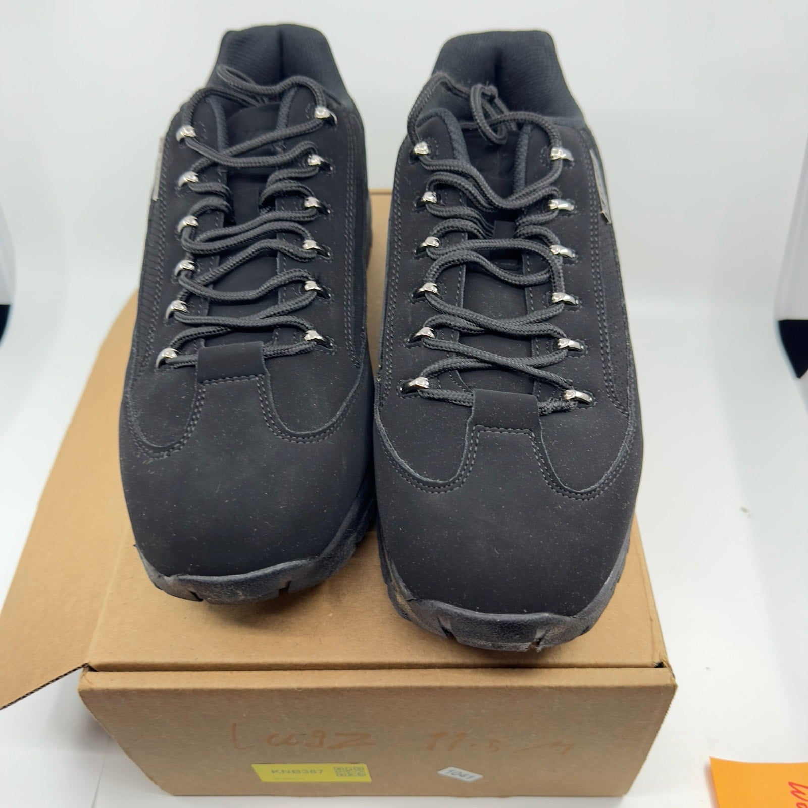 Lugz Express Sneaker Shoes Athletic Lace-Up MEXPRSPD-004 Black Mens Size 11.5