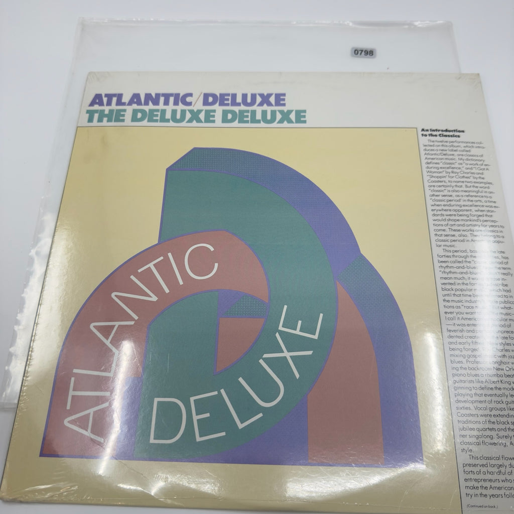 Atlantic/Deluxe Various The Deluxe Deluxe Vinyl Record ALbum Brand New