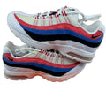 Nike Air Max 95 Zen Sneaker Shoes Lace-Up Low Top Red White Blue Womens 11