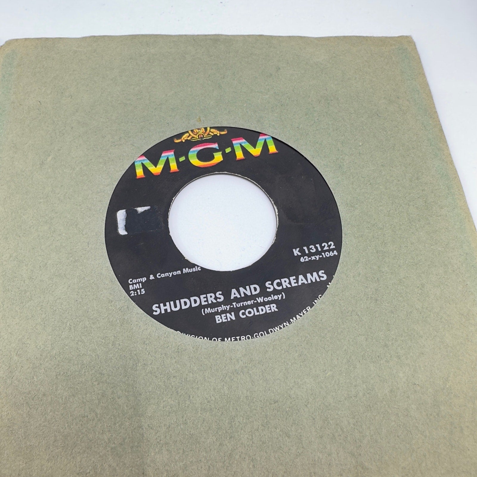 MGM Set Of 3 LP, Vinyl Records Ben Colder Special Disc Jockey