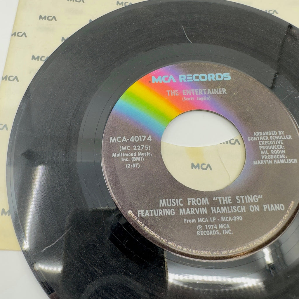 Marvin Hamlisch Music From "The Sting" The Entertainer Vinyl Record Album