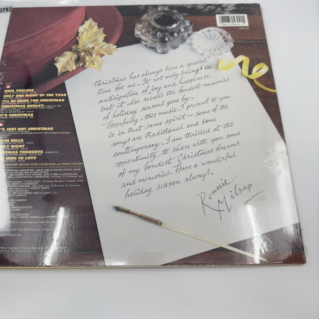 RCA Records Christmas With Ronnie Milsap Vinyl Record Album Brand New