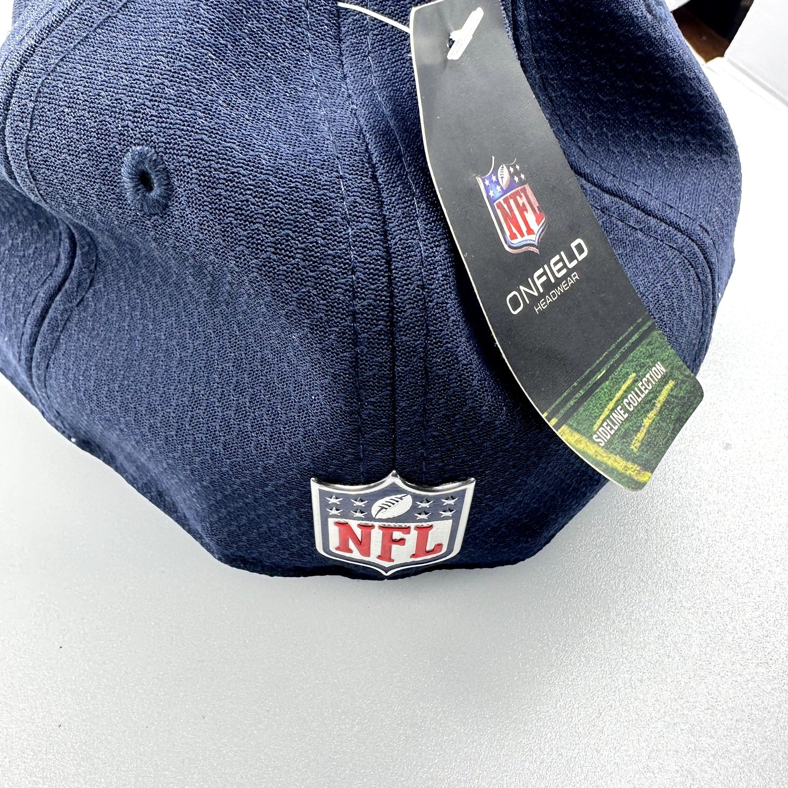 New Era Hat Houston Texans NFL 59Fifty Flat Bill Navy Blue Size 6 1/2 / Medium