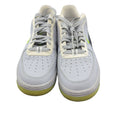Nike Mens Air Force 1 07 LV8 3 Low Volt Sneakers Gray/Neon Green Size 9 CD0888-002