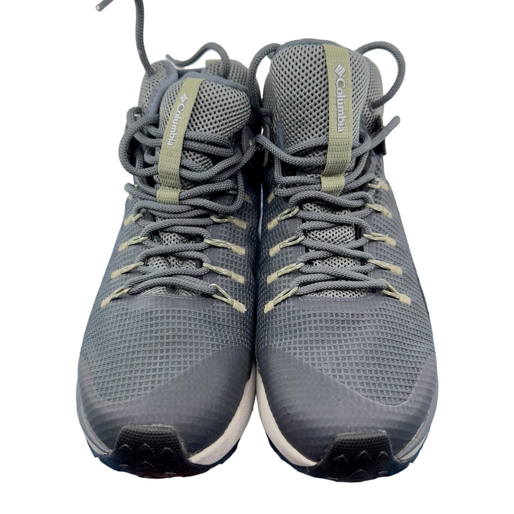 Columbia Mens Trailstorm Mid Waterproof Wide Hiking Shoes Nori Black Size 11