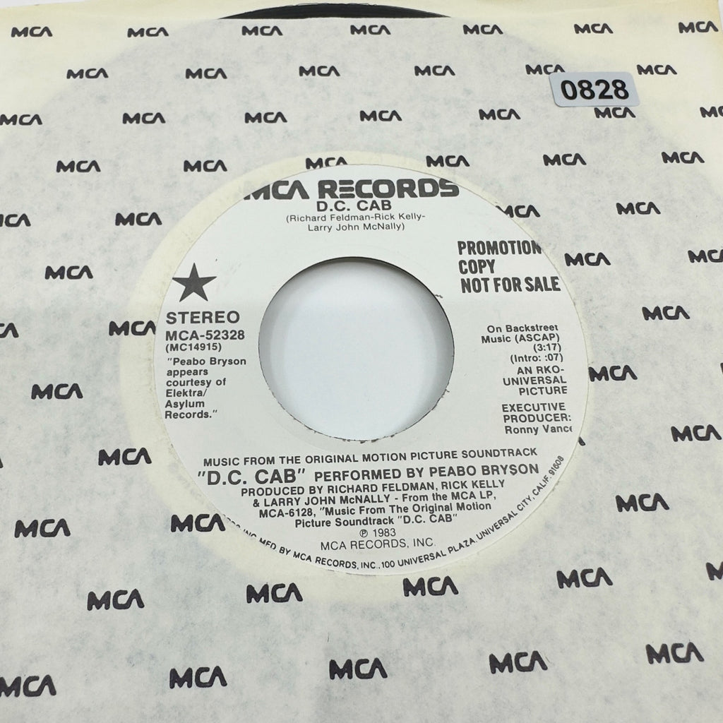 MCA Records Peabo Bryson – D.C. Cab 1983 - LP, Vinyl Record
