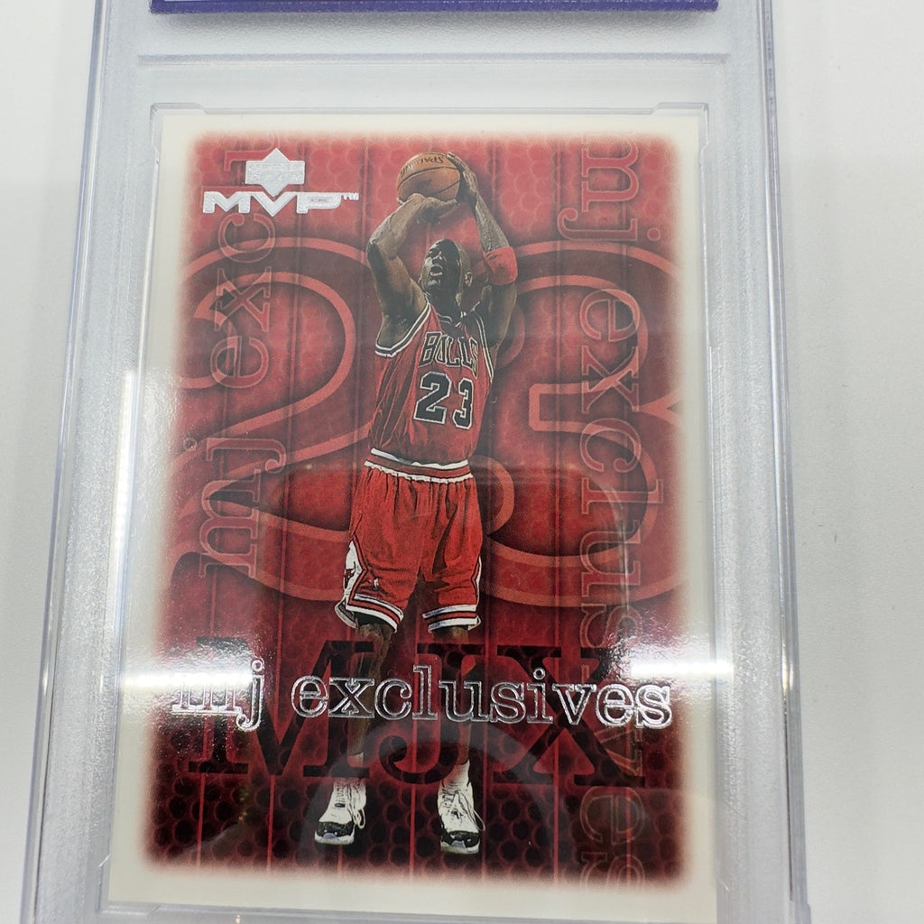 1999-00 Upper Deck MVP #188 MJ Exclusives Michael Jordan Chicago Bulls - Graded