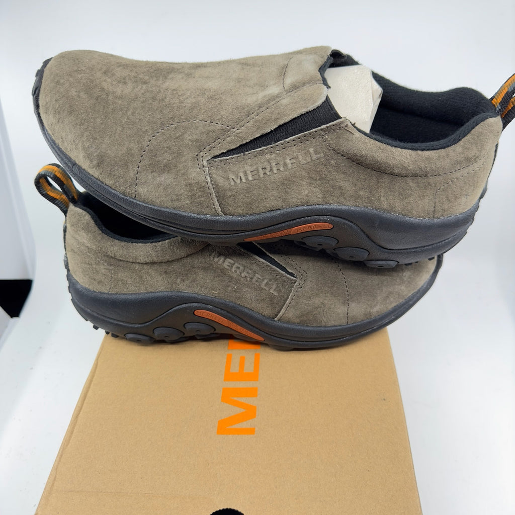 Merrell Womens Jungle Moc Comfort Shoes Gunsmoke Cannon Fumme Size 8.5 J60788