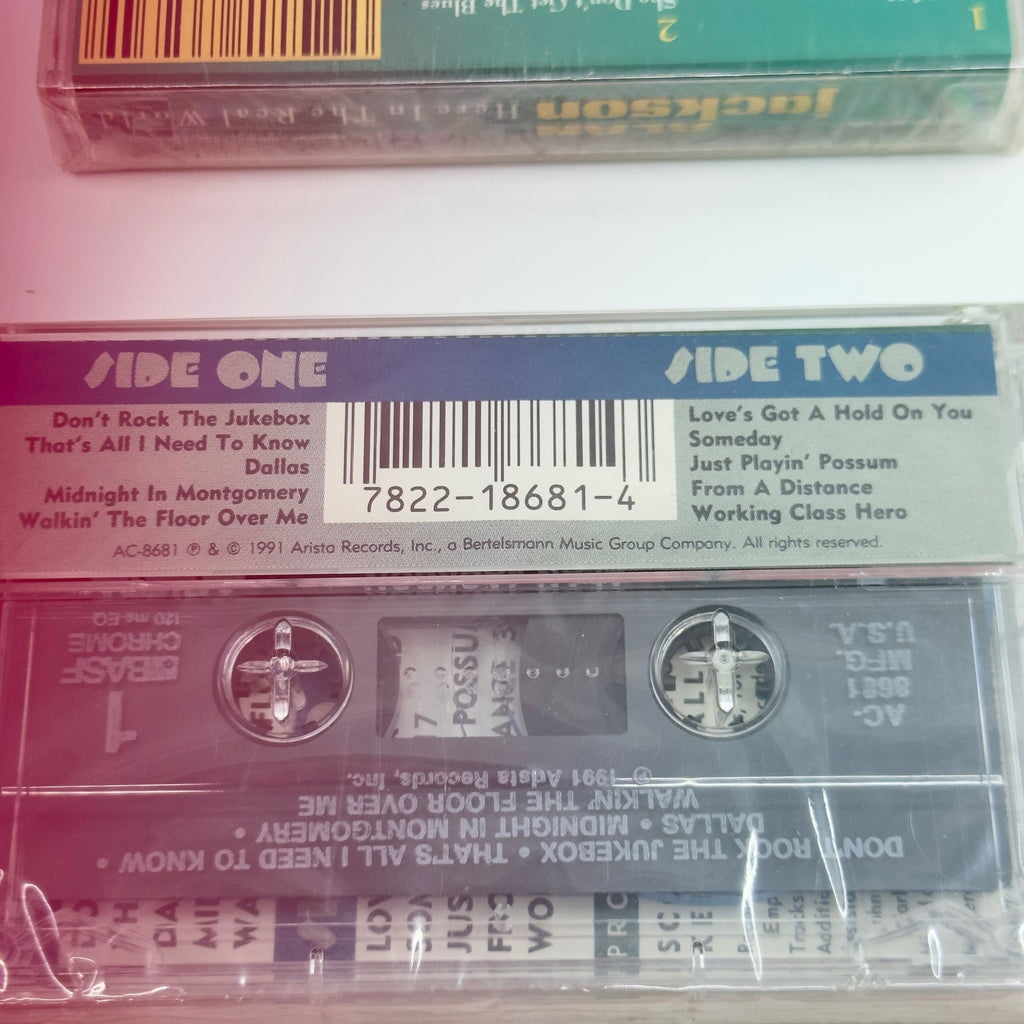 Set Of 4 Cassette - Waylon & Willie, Waylon Jennings, Alan Jackson