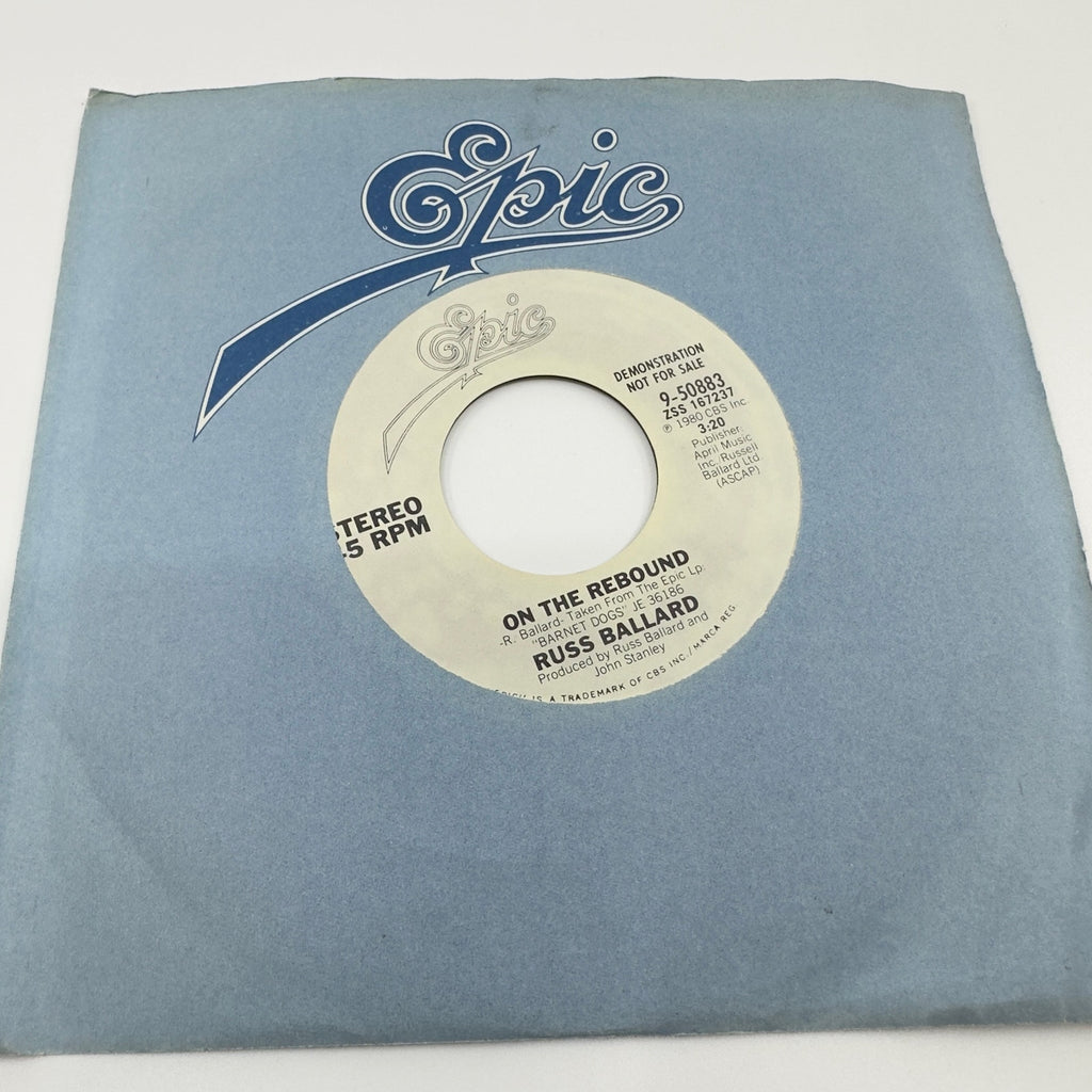 VTG EPIC Russ Ballard - On the Rebound - LP, Vinyl Record