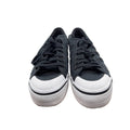 Adidas Womens NIZZA Sneakers Casual Shoes Lace-Up Low Top Black/White 9 EE5615