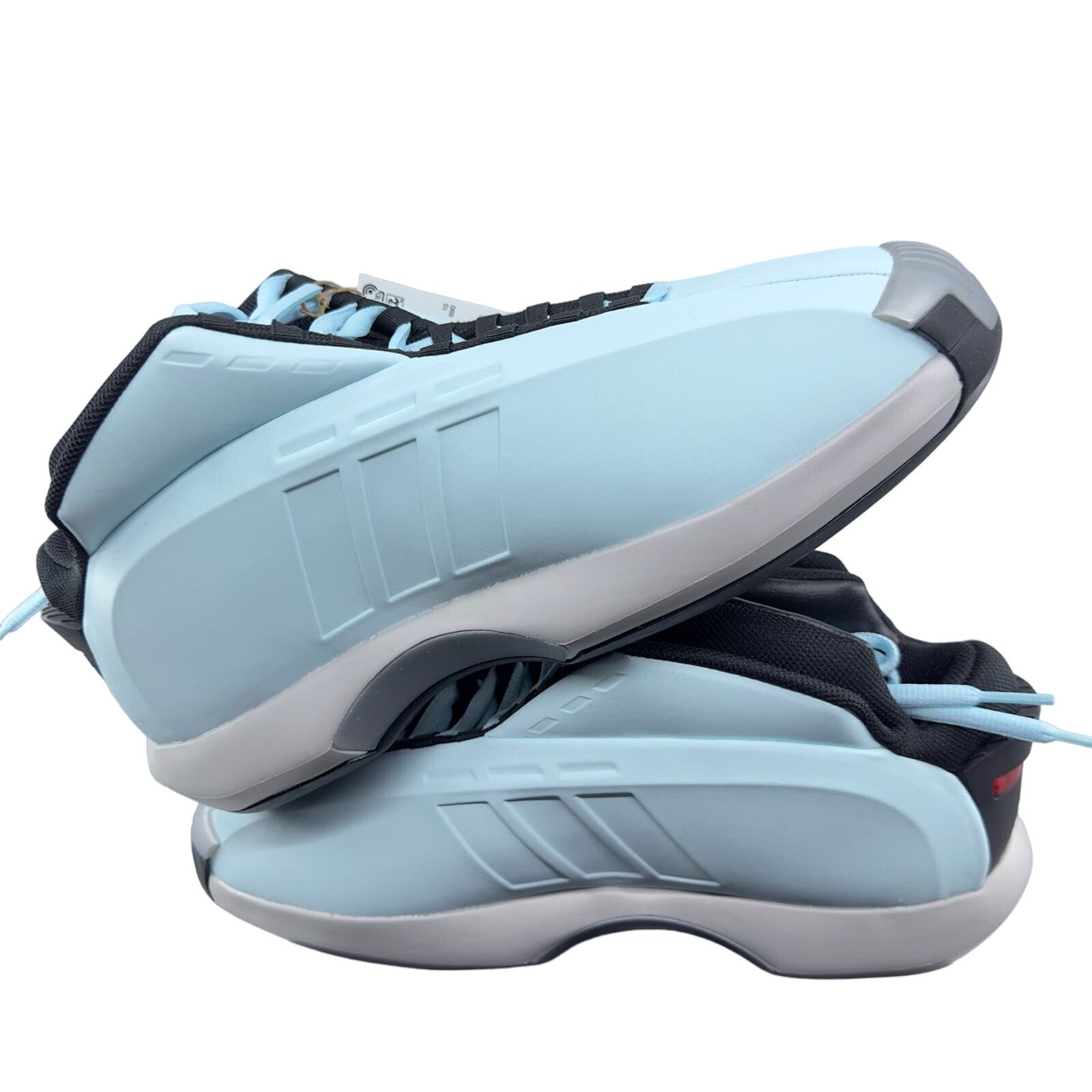 Adidas Crazy 1 Ice Blue Sneaker Shoes Supplier Color Core Black Mens Sz 10.5